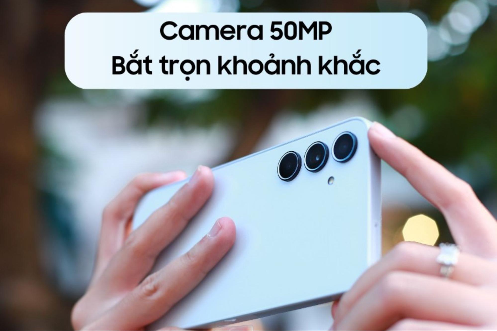 Camera 50MP với chống rung OIS của Samsung Galaxy A35 5G