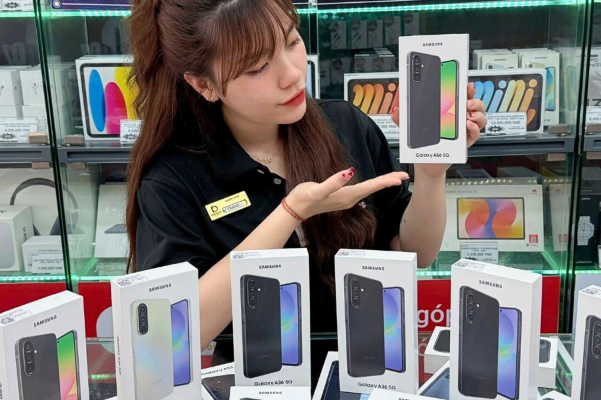 Mua Samsung Galaxy A56 5G 128GB Likenew tại Di Động Việt