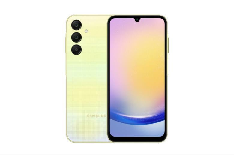 Samsung Galaxy A25 màu vàng cá tính