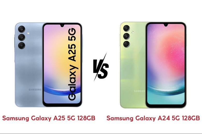 Samsung Galaxy A25 5G 128GB vs Samsung Galaxy A24 5G 128GB