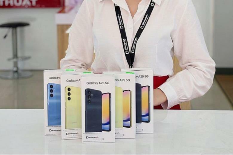 Mua Samsung Galaxy A25 5G 128G Likenew tại Di Động Việt