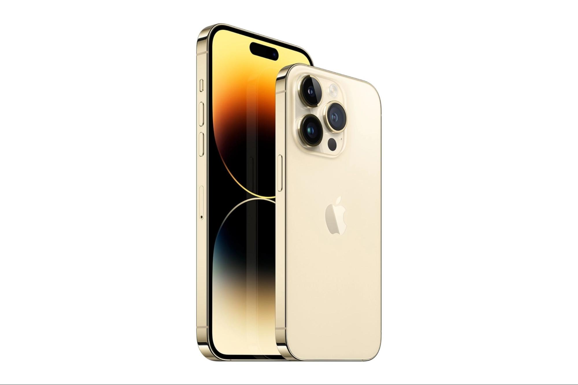 iPhone 14 Pro màu vàng