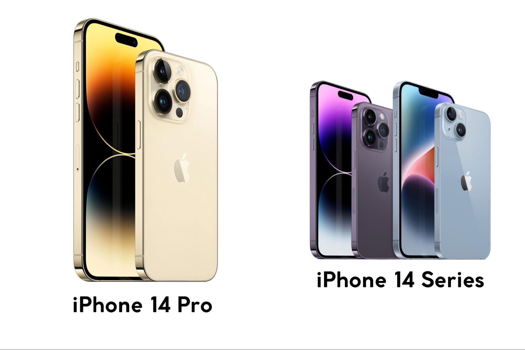 iPhone 14 Pro vs iPhone 14 Series