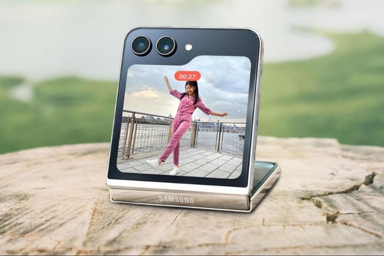 Quay phim với Samsung Galaxy Z Flip5 5G