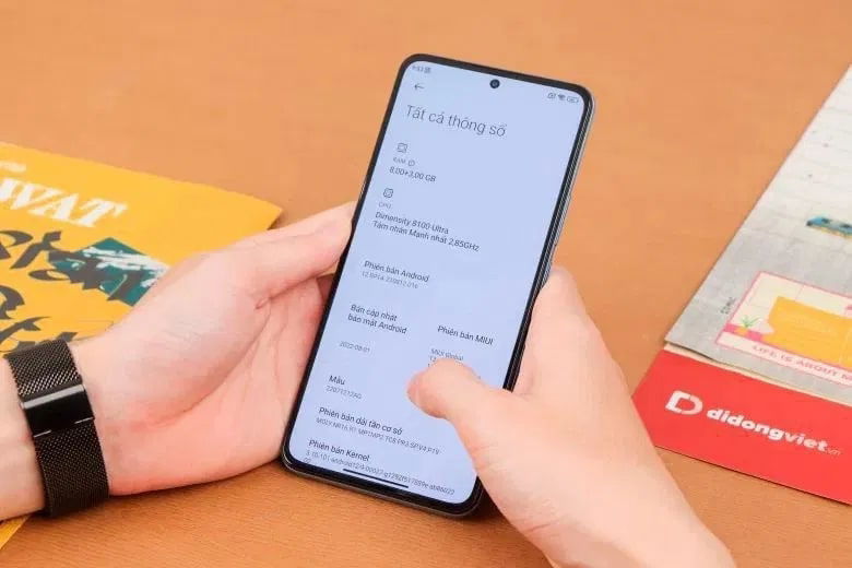 Hiệu năng chip MediaTek Dimensity 8200-Ultra trên Xiaomi 13T