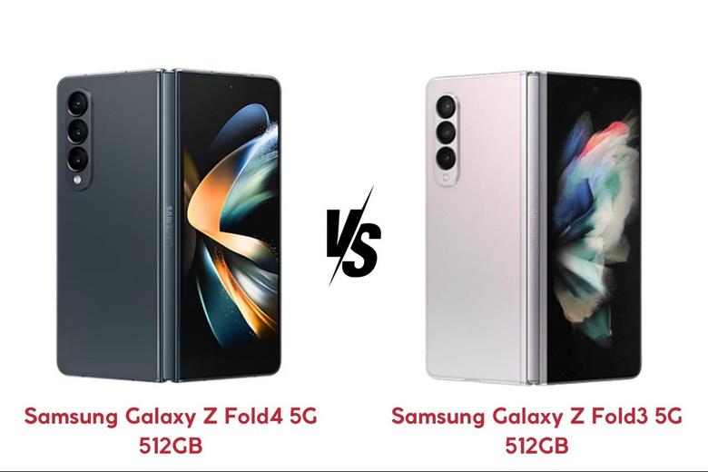 Galaxy Z Fold4 5G 512GB vs Galaxy Z Fold3 5G 512GB