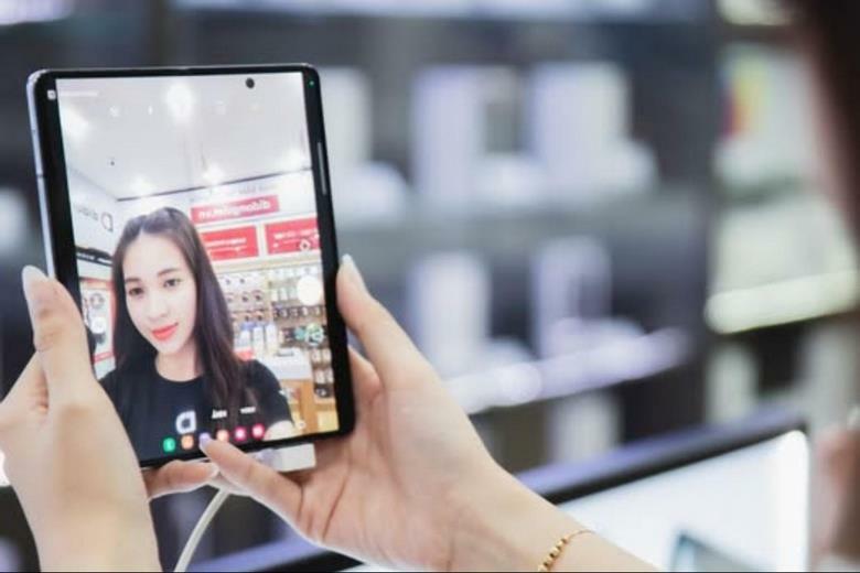 Camera trước của Galaxy Z Fold4 Likenew