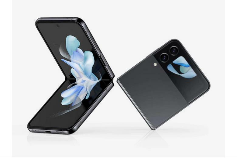 Samsung Galaxy Z Flip4 màu xám Graphite