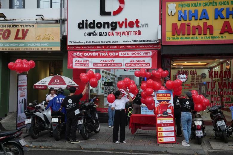 Chọn mua sắm tại Di Động Việt