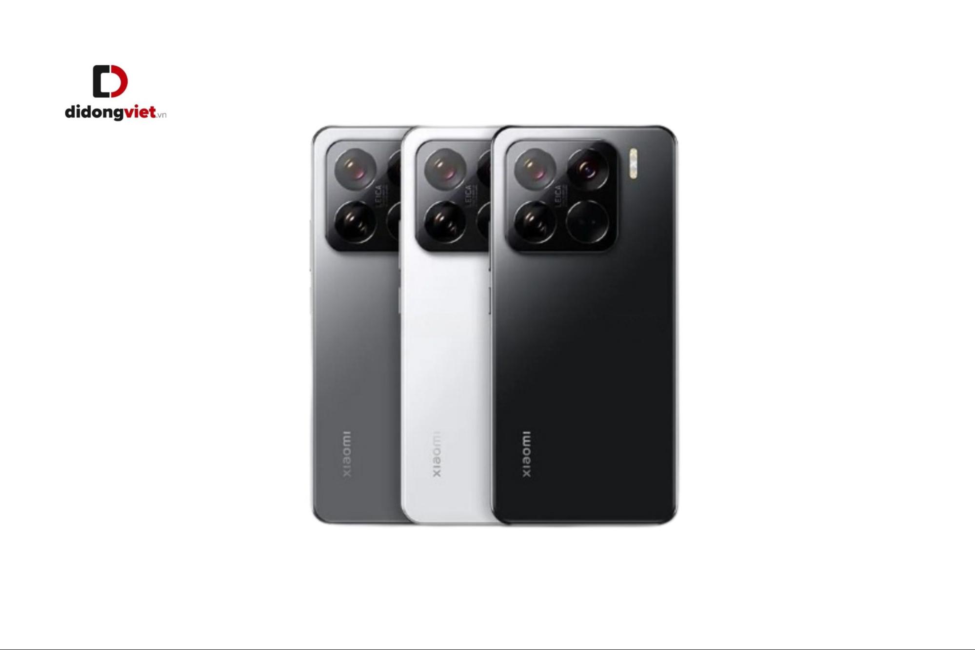 4 tùy chọn màu sắc của Xiaomi 15 Ultra 5G 16GB/512GB