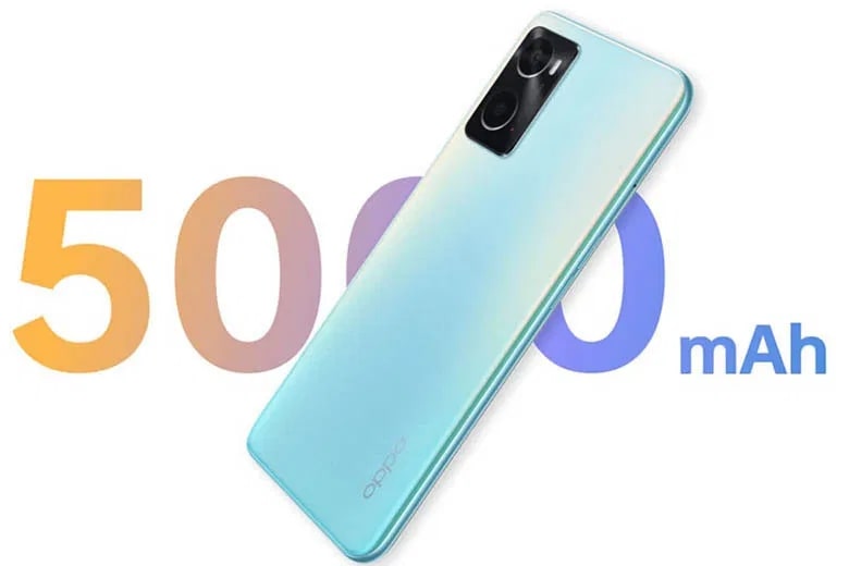 Pin 5000 mAh và sạc nhanh 33W SUPERVOOC