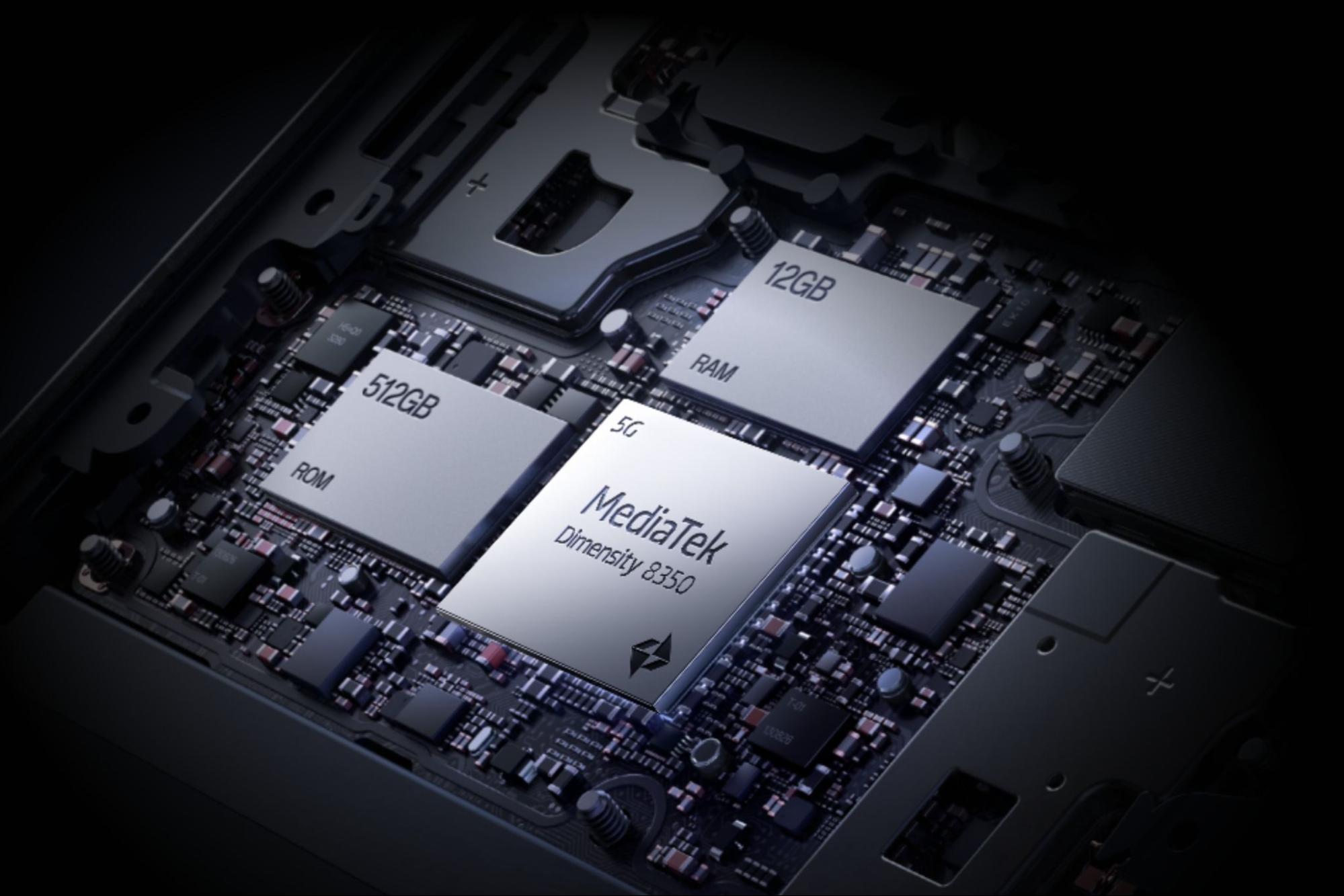 Chip MediaTek Dimensity 8350 mạnh mẽ