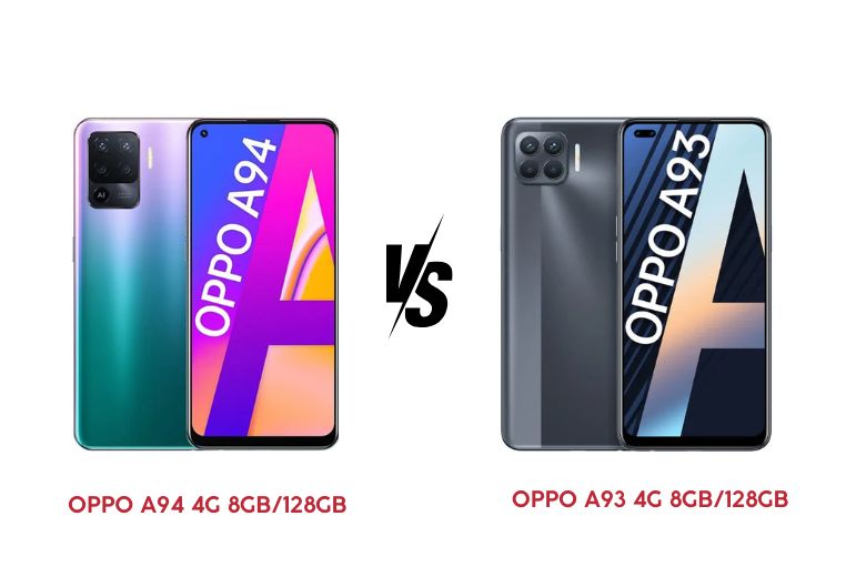 OPPO A94 4G 8GB/128GB và OPPO A93 8GB/128GB