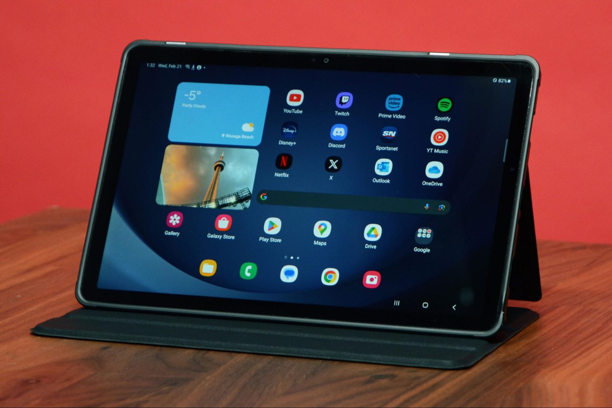 Màn hình 11-inch của Samsung Galaxy Tab A9 Plus