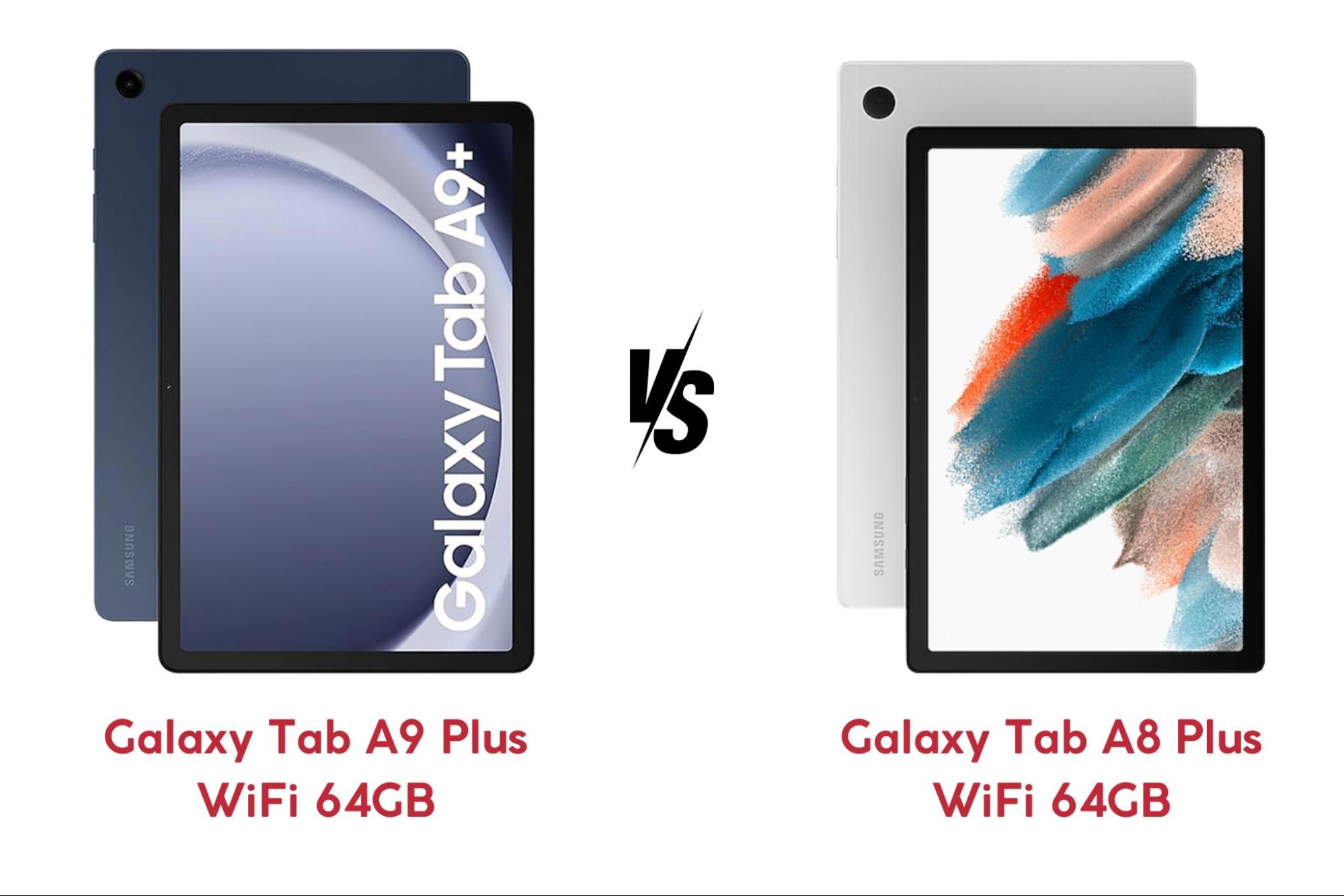 Galaxy Tab A9 Plus mang đến nhiều cải tiến so với Samsung Galaxy Tab A8 Plus