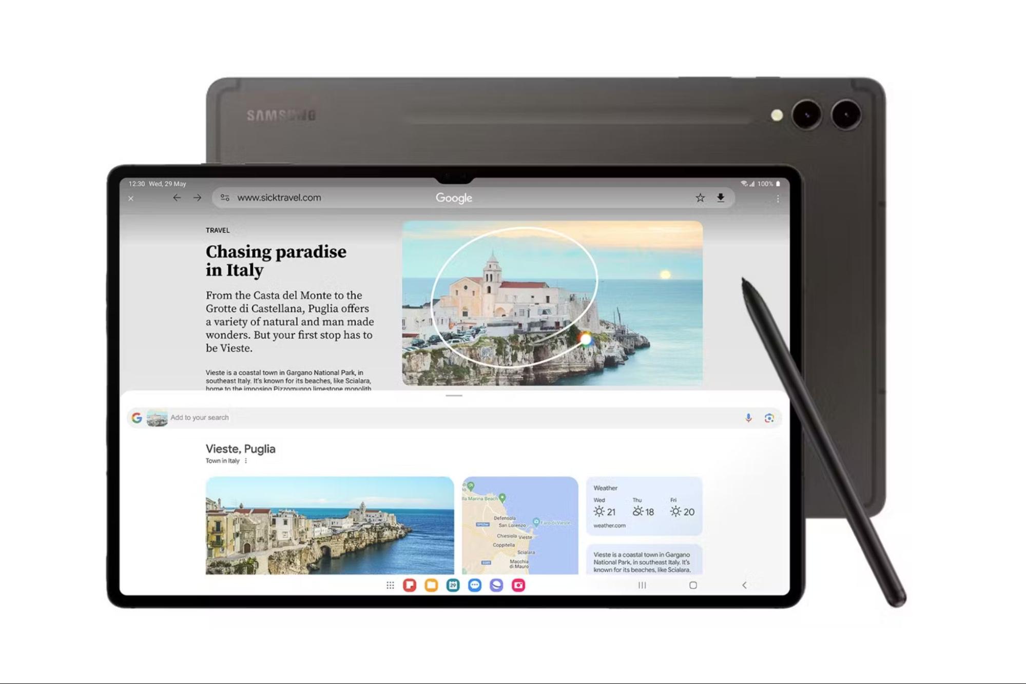 Màn hình 11 inch của Samsung Galaxy Tab S9 WiFi 256GB