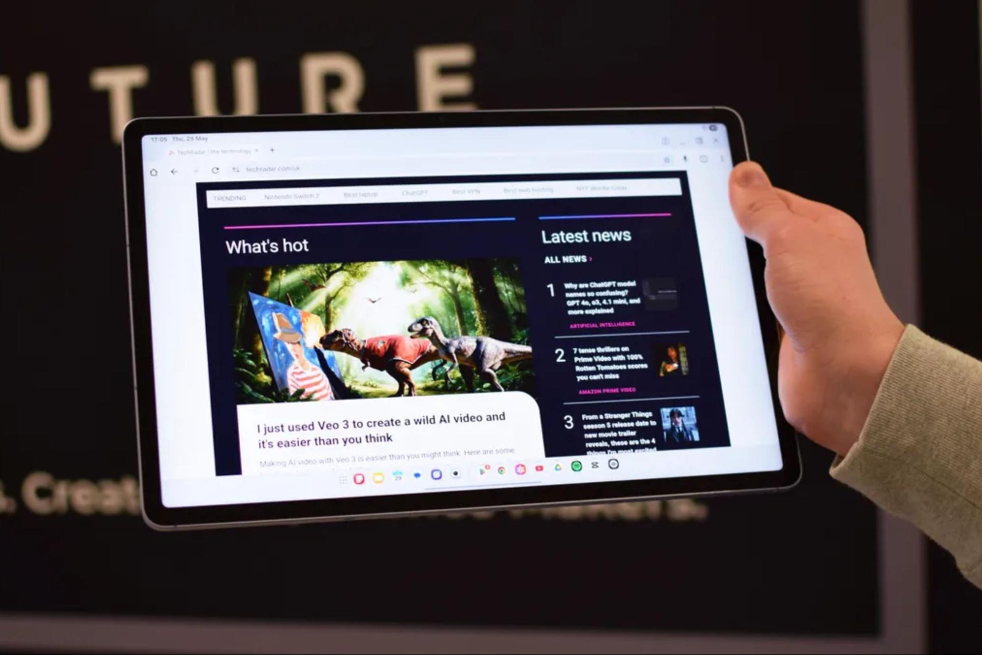 Samsung Galaxy Tab S10 FE WiFi được trang bị chip Exynos 1580