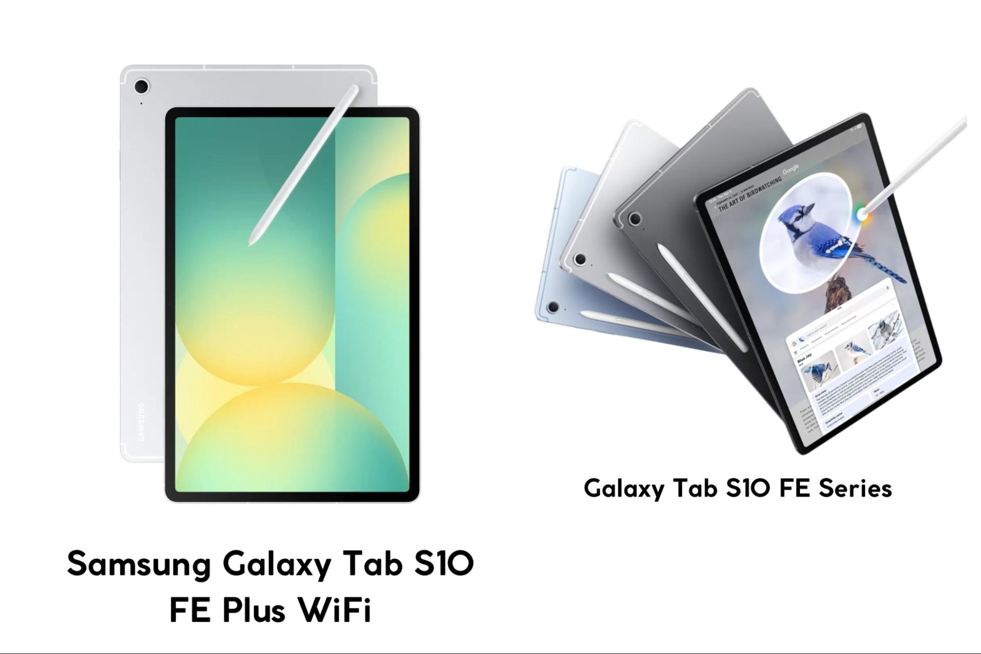 So sánh Samsung Galaxy Tab S10 FE Plus và Samsung Galaxy Tab S10 FE