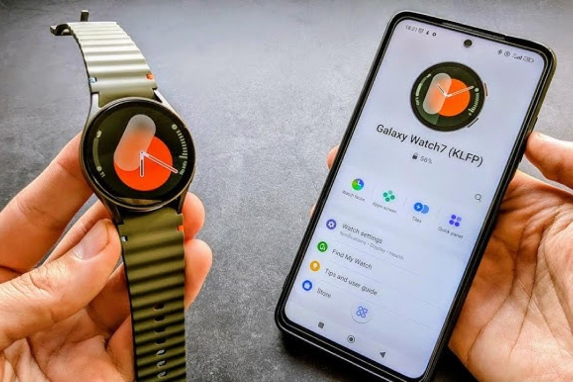 Kết nối iPhone với Samsung Galaxy Watch7