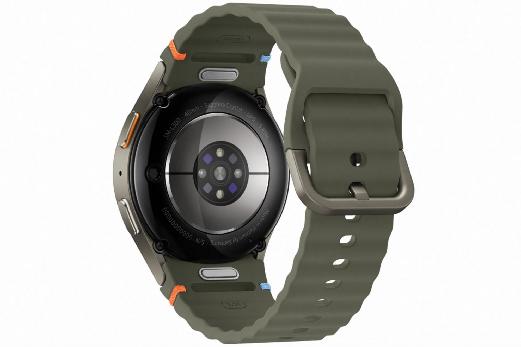 Dây đeo silicone trên Galaxy Watch7