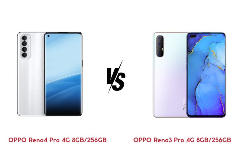 OPPO Reno4 Pro 4G 8GB/256GB và OPPO Reno3 Pro 4G 8GB/256GB