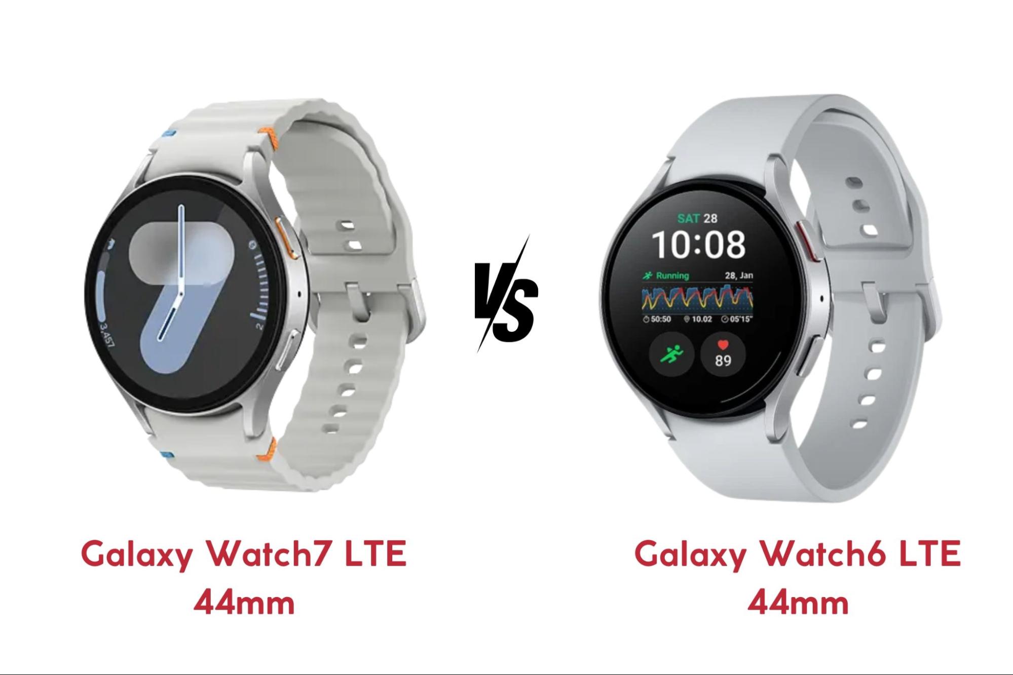 So sánh giữa Galaxy Watch7 LTE và Galaxy Watch6 LTE