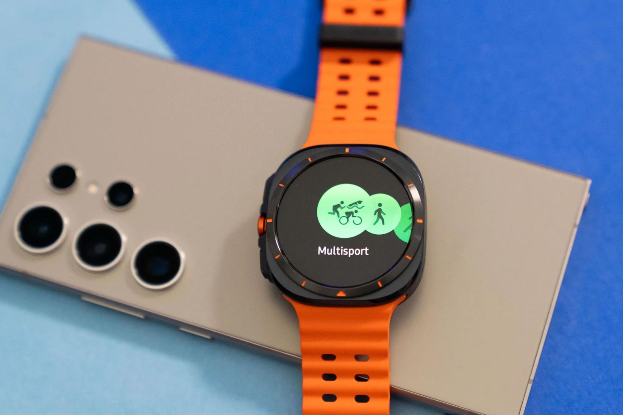 Kết nối iPhone với Samsung Galaxy Watch Ultra 47mm LTE