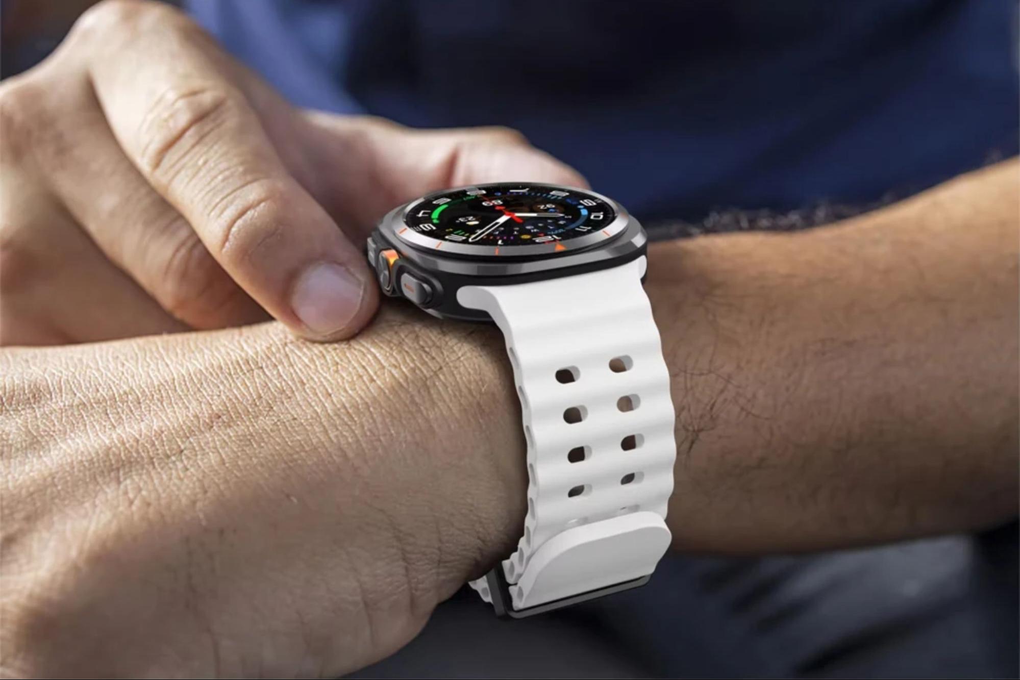 Samsung Galaxy Watch Ultra 47mm được thiết kế dành cho những người có cổ tay từ trung bình đến lớn