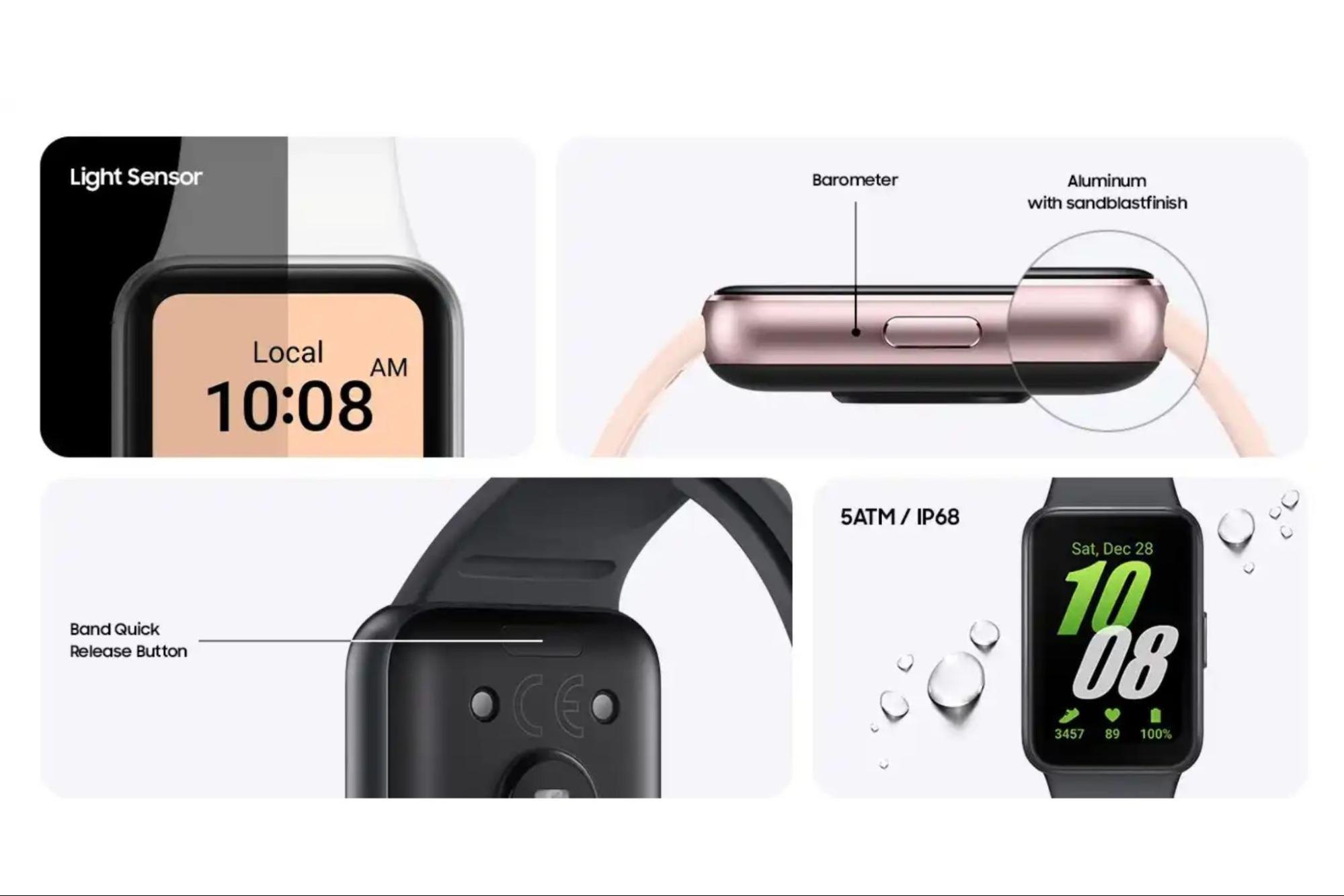 Thiết kế Galaxy Watch Fit3 hiện đại và trải nghiệm người dùng