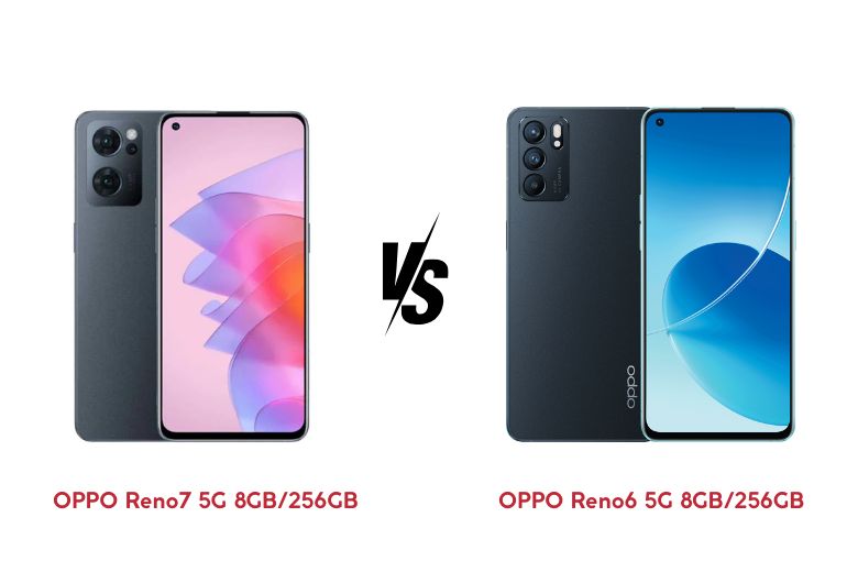 OPPO Reno7 5G 8GB/256GB và OPPO Reno6 5G 8GB/256GB