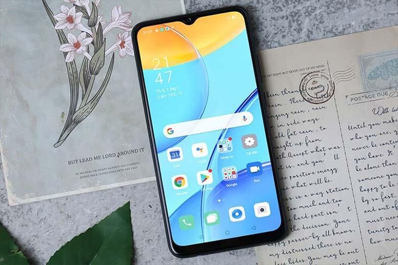 Thiết kế mỏng nhẹ của OPPO A15s