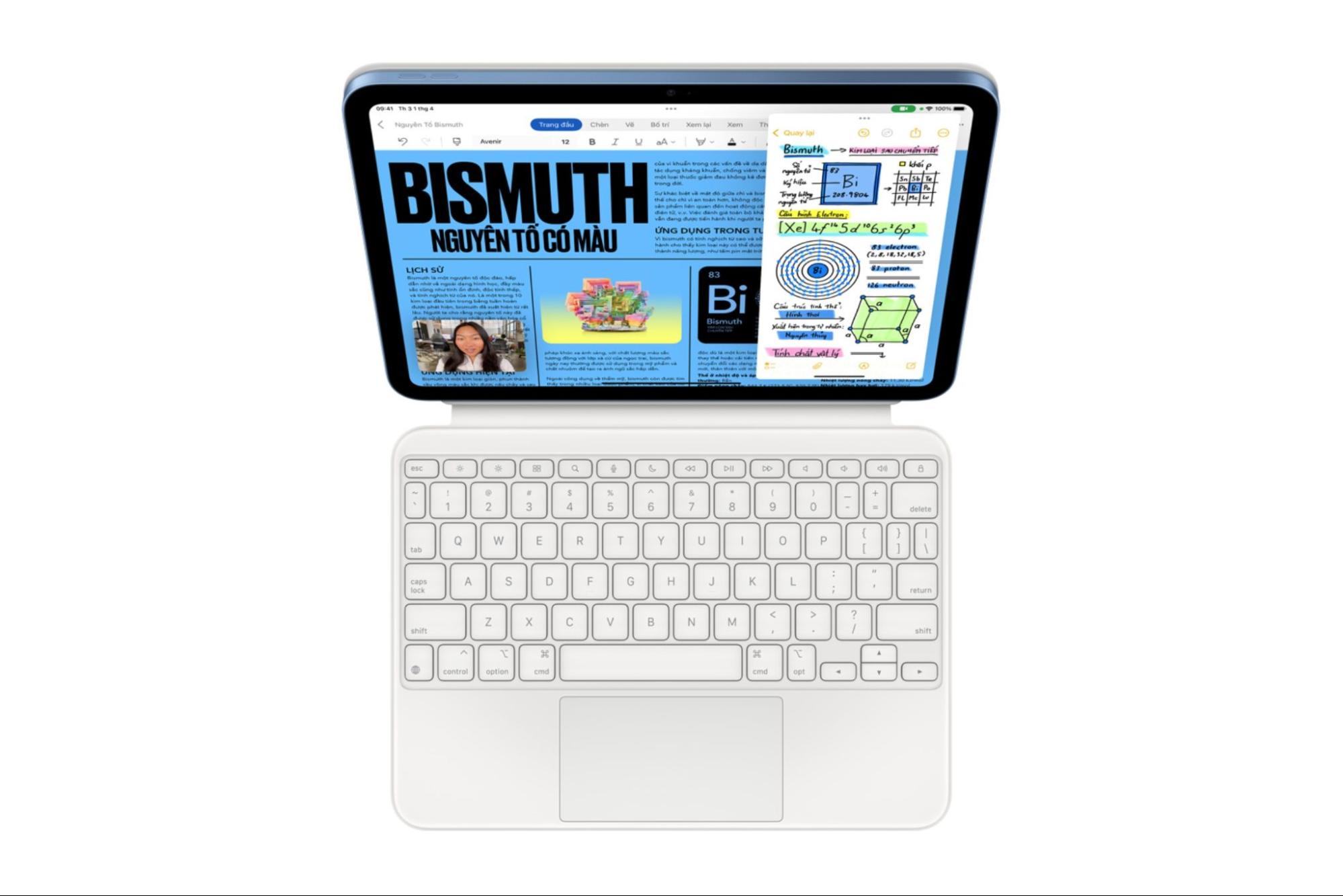 Màn hình 11 inch của iPad A16 phù hợp với designer