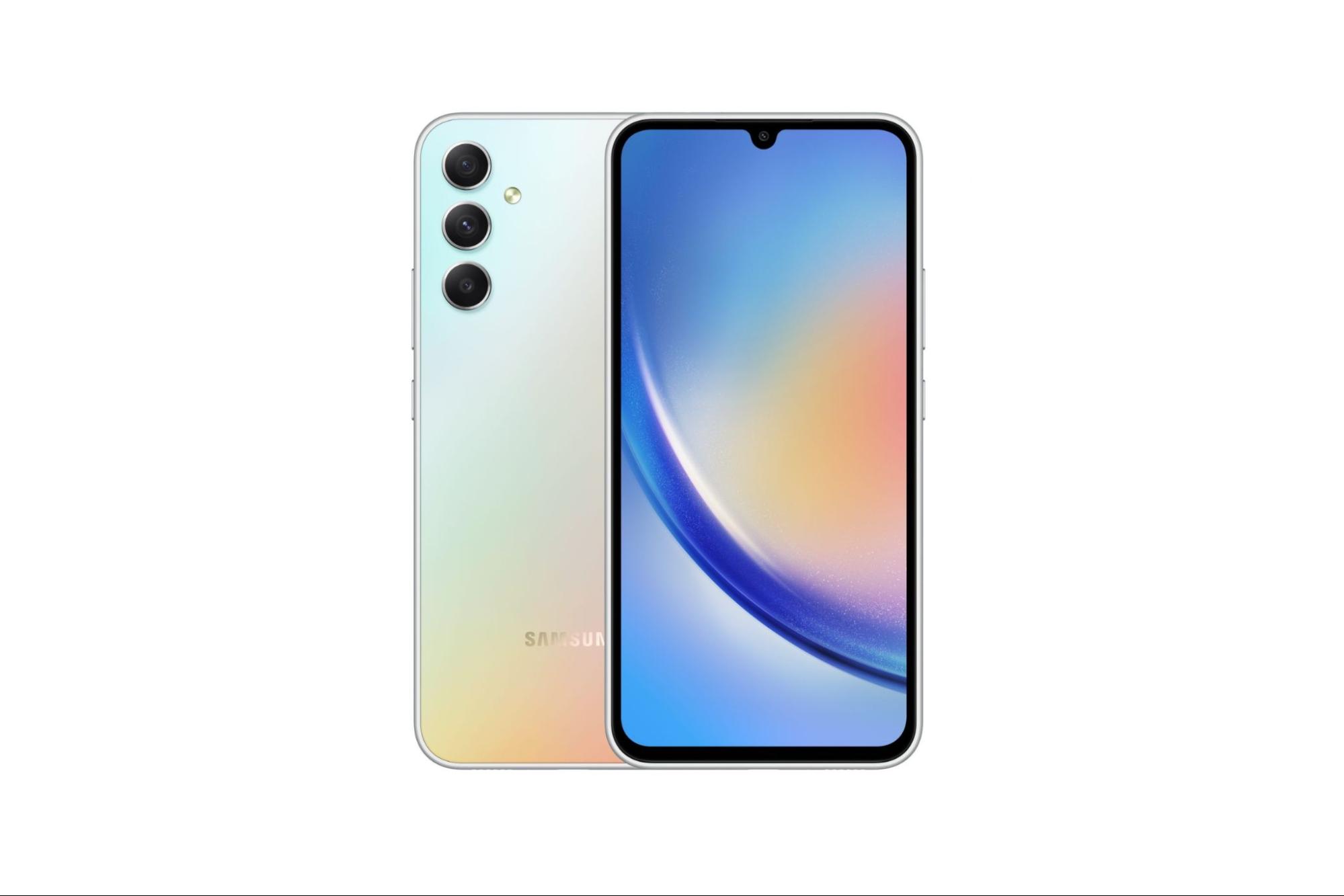 Samsung Galaxy A34 5G Màu Bạc Silver