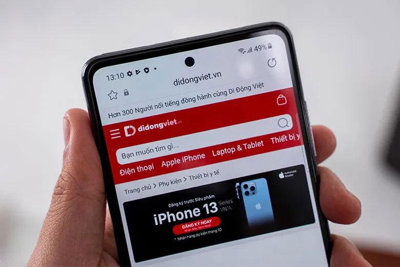 Màn hình Super AMOLED 6.5 inch sắc nét