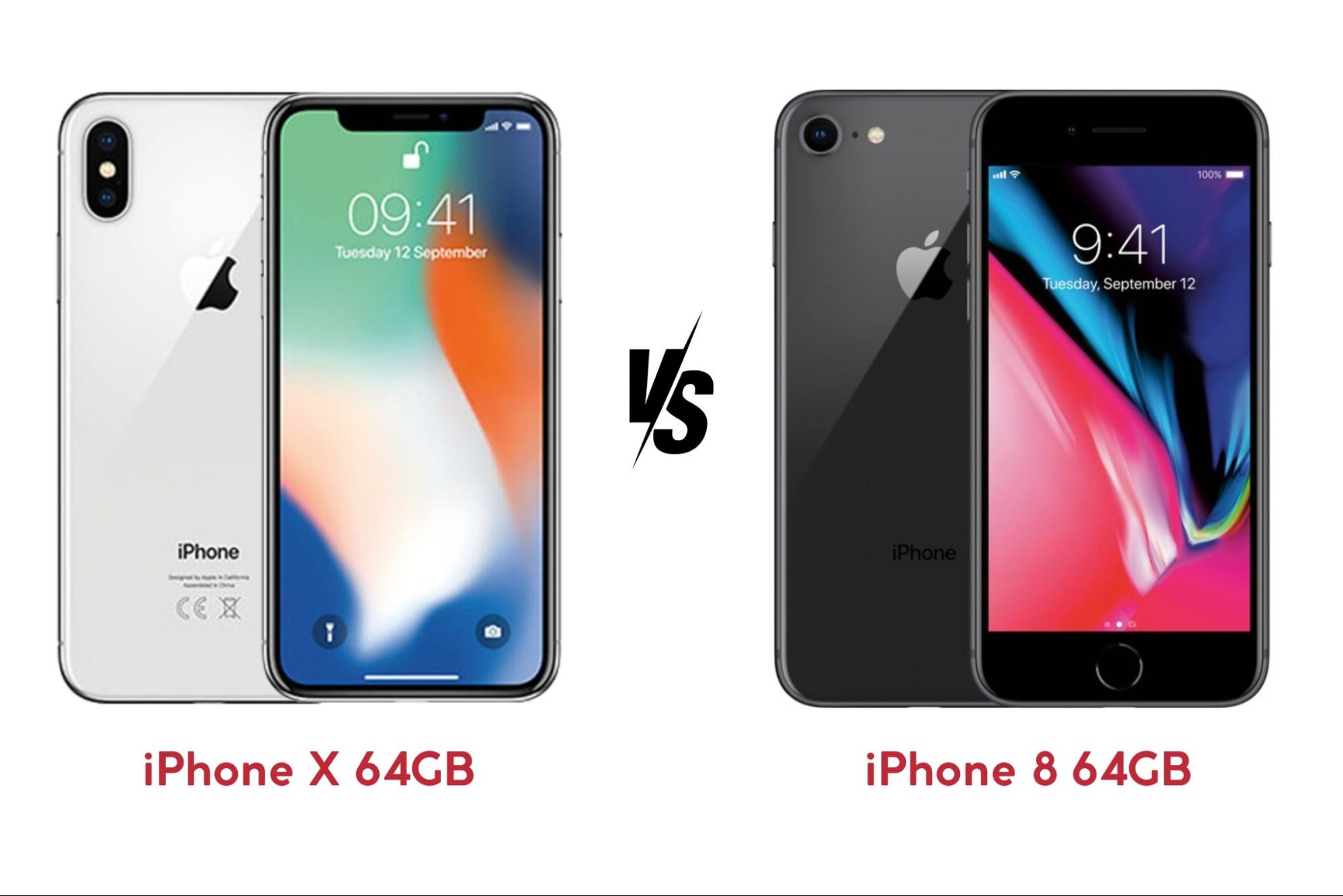 iPhone X 64GB có gì nâng cấp hơn so với iPhone 8 64GB
