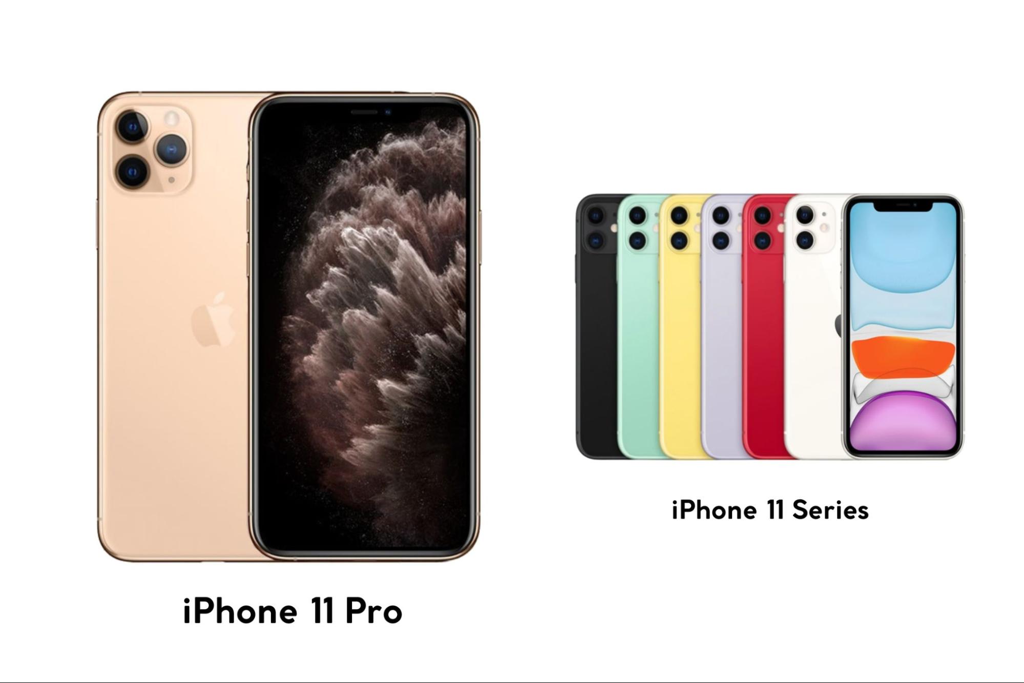 iPhone 11 Pro có gì nổi bật so với các phiên bản khác trong iPhone 11 Series