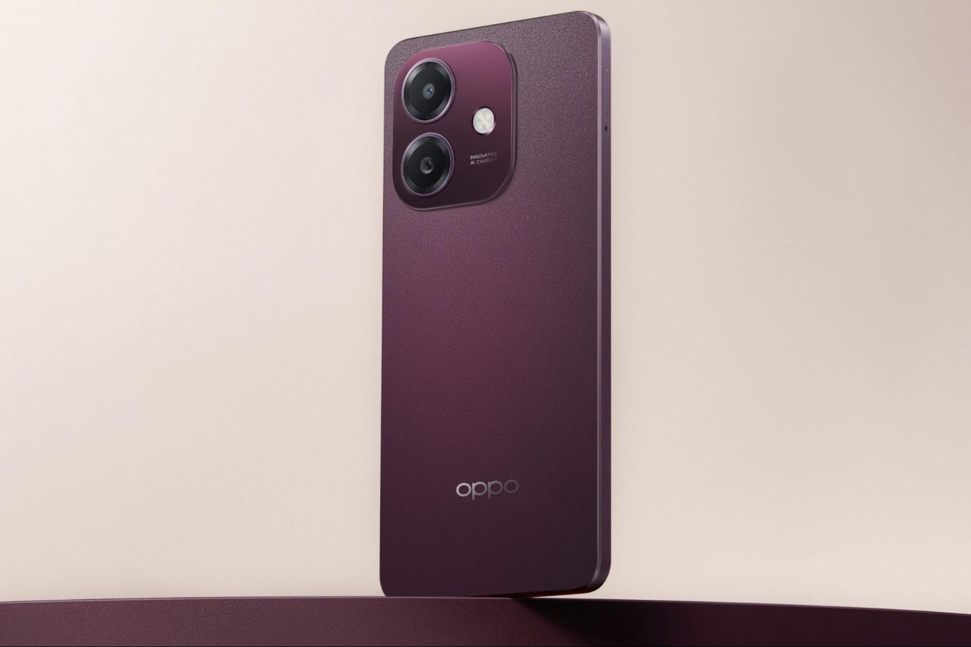 OPPO A3x Màu Đỏ Tinh Vân (Nebula Red)