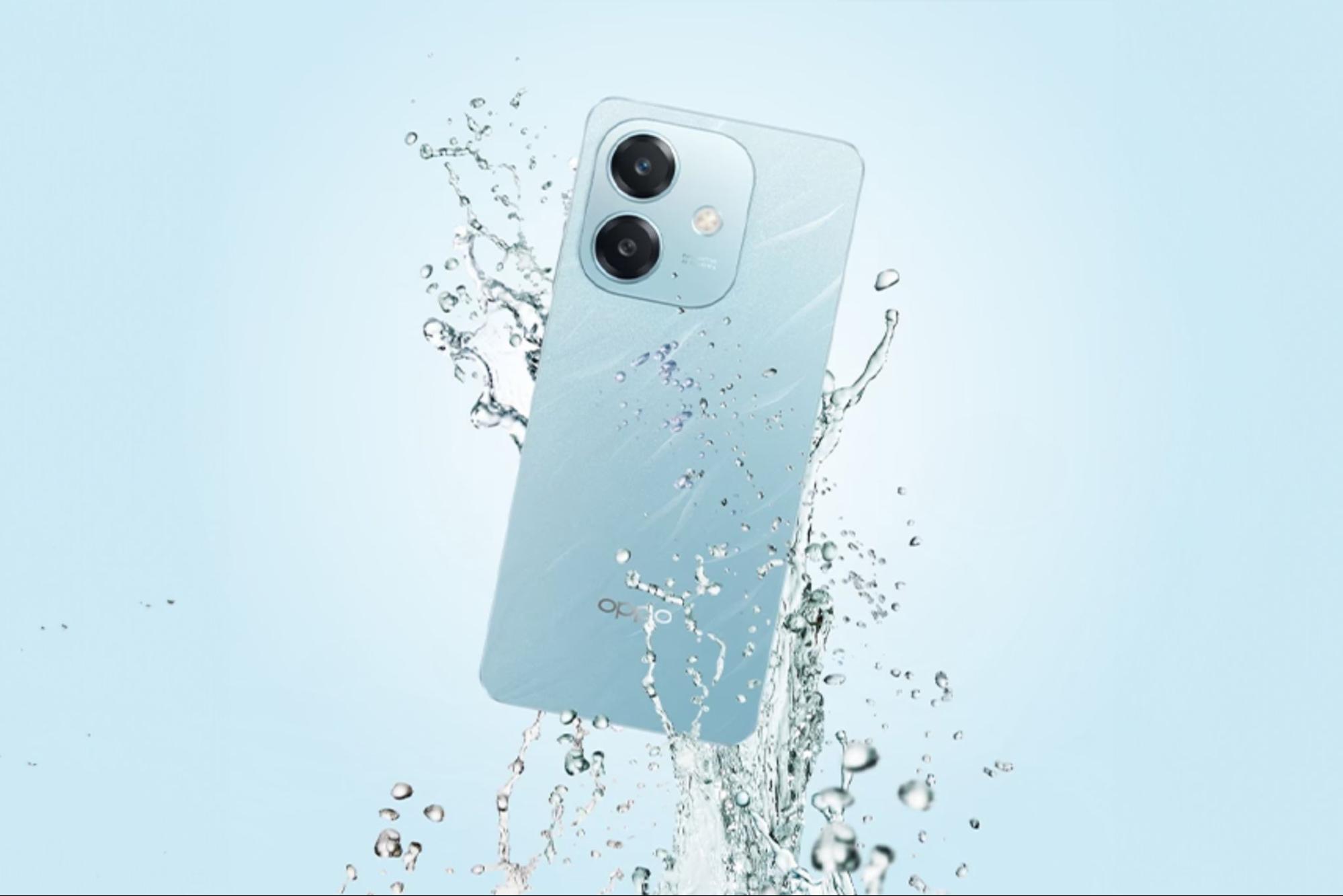 OPPO A3x Màu Xanh Đại Dương (Ocean Blue)