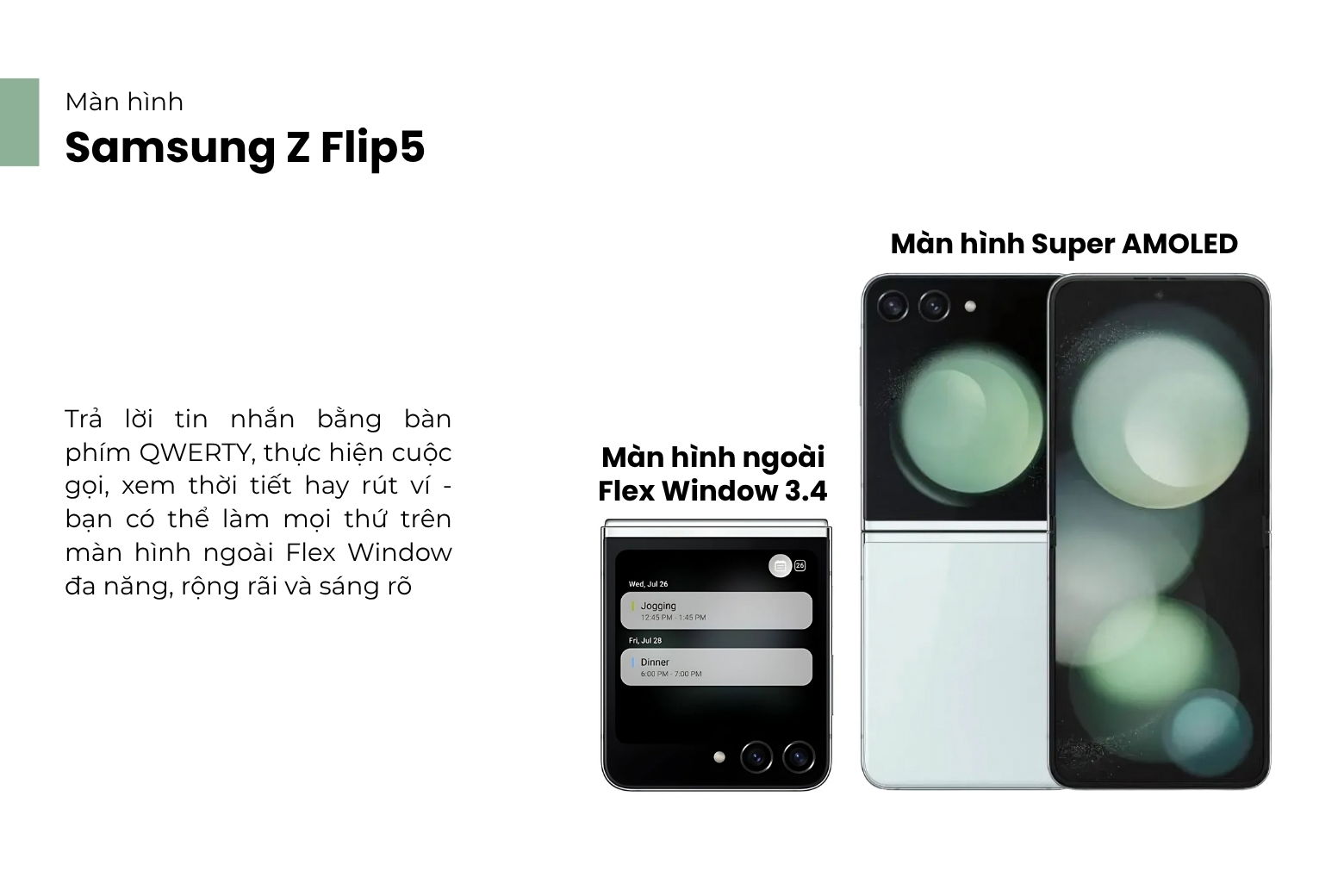 Màn hình Samsung Z Flip5