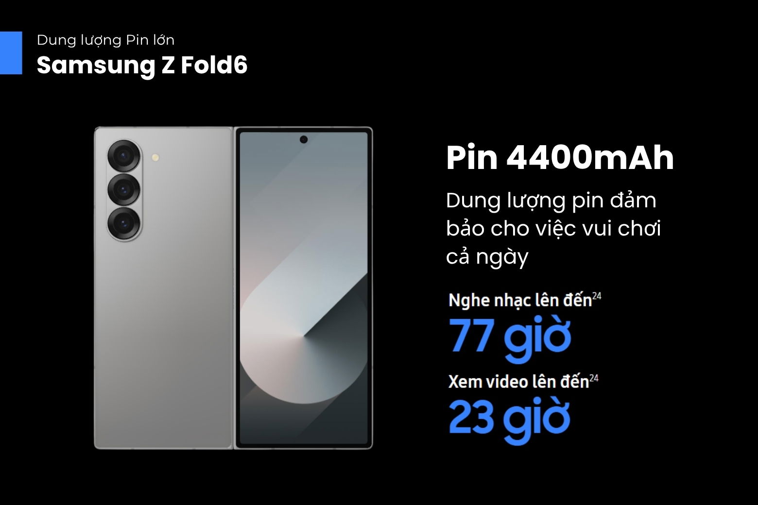 Pin Samsung Z Fold6
