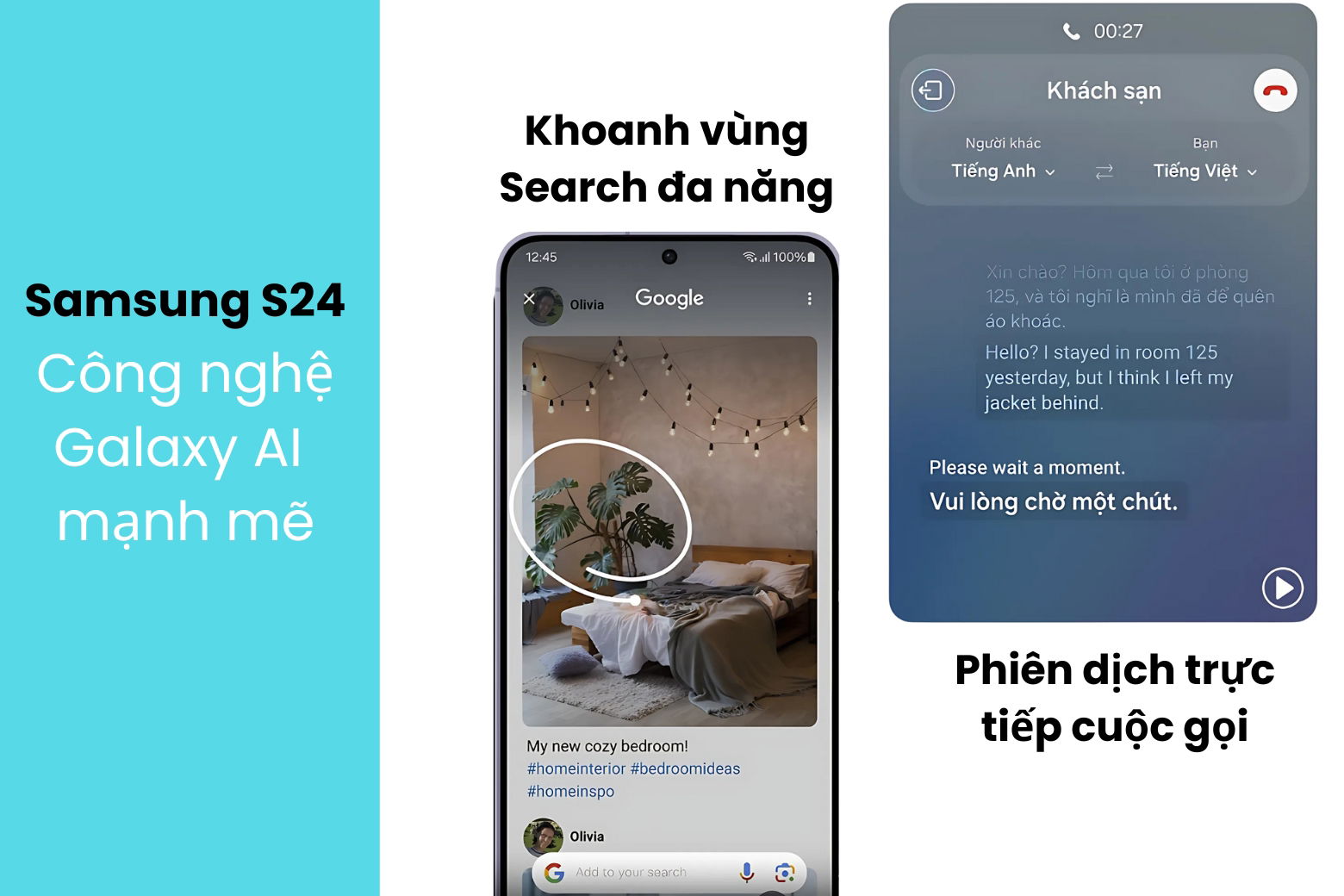 Công nghệ AI Samsung S24 mạnh mẽ