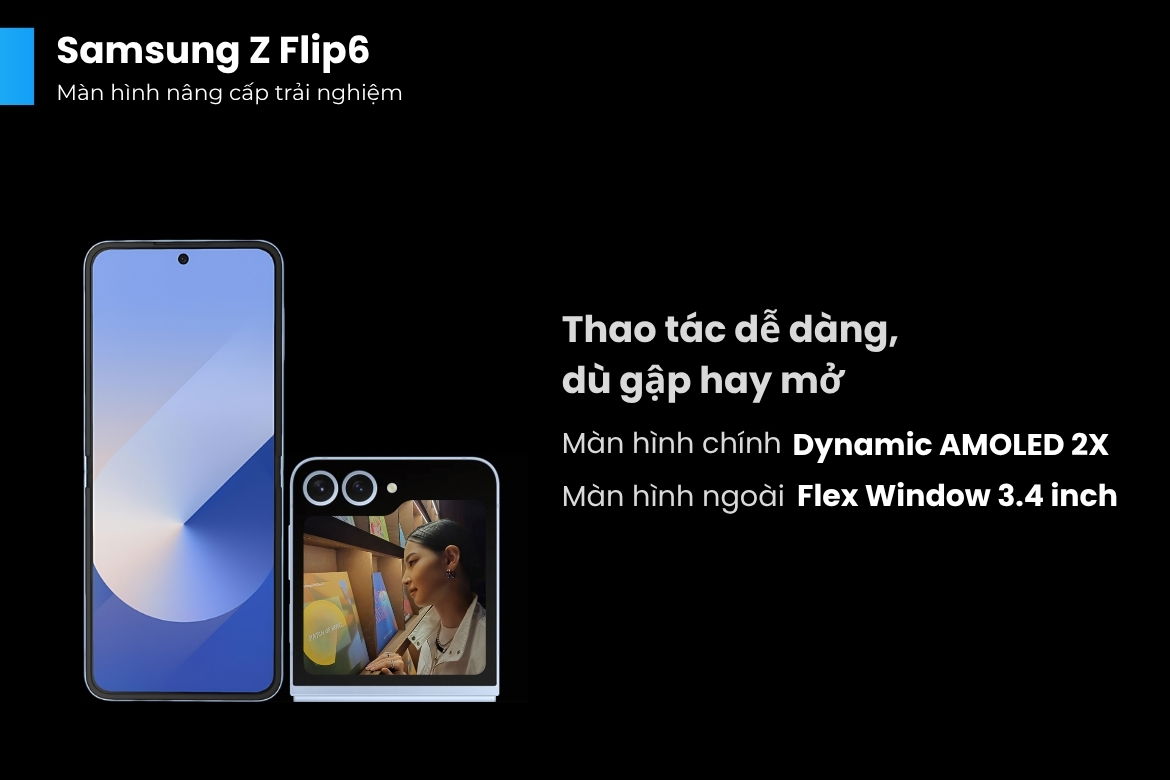 Màn hình Samsung Z Flip6