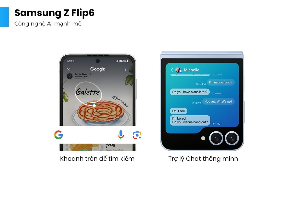 Công nghệ AI của Samsung Z Flip6