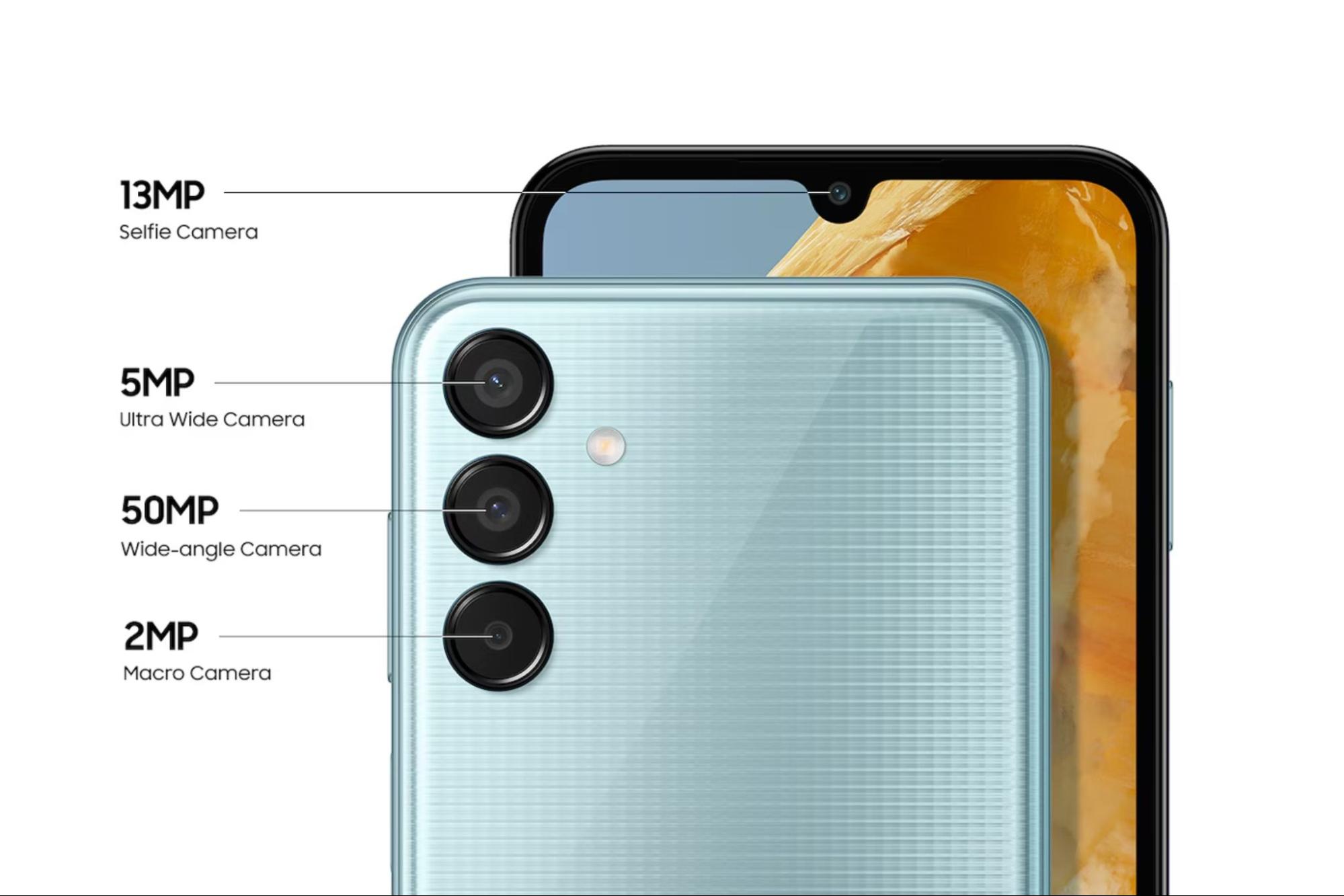 Camera 50MP Samsung Galaxy M15 5G