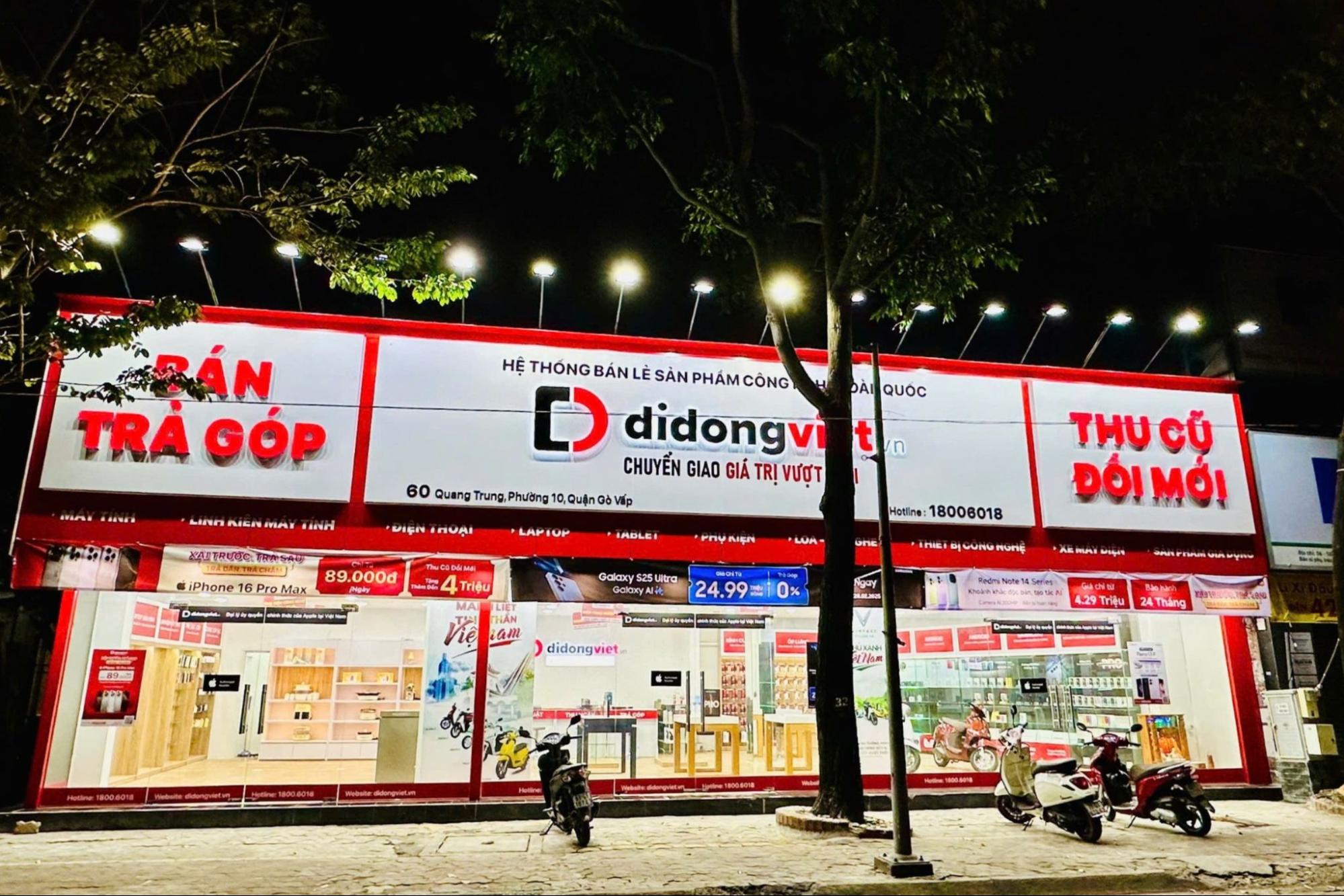 Di Động Việt chuyên cung cấp kính cường lực chính hãng trên toàn quốc
