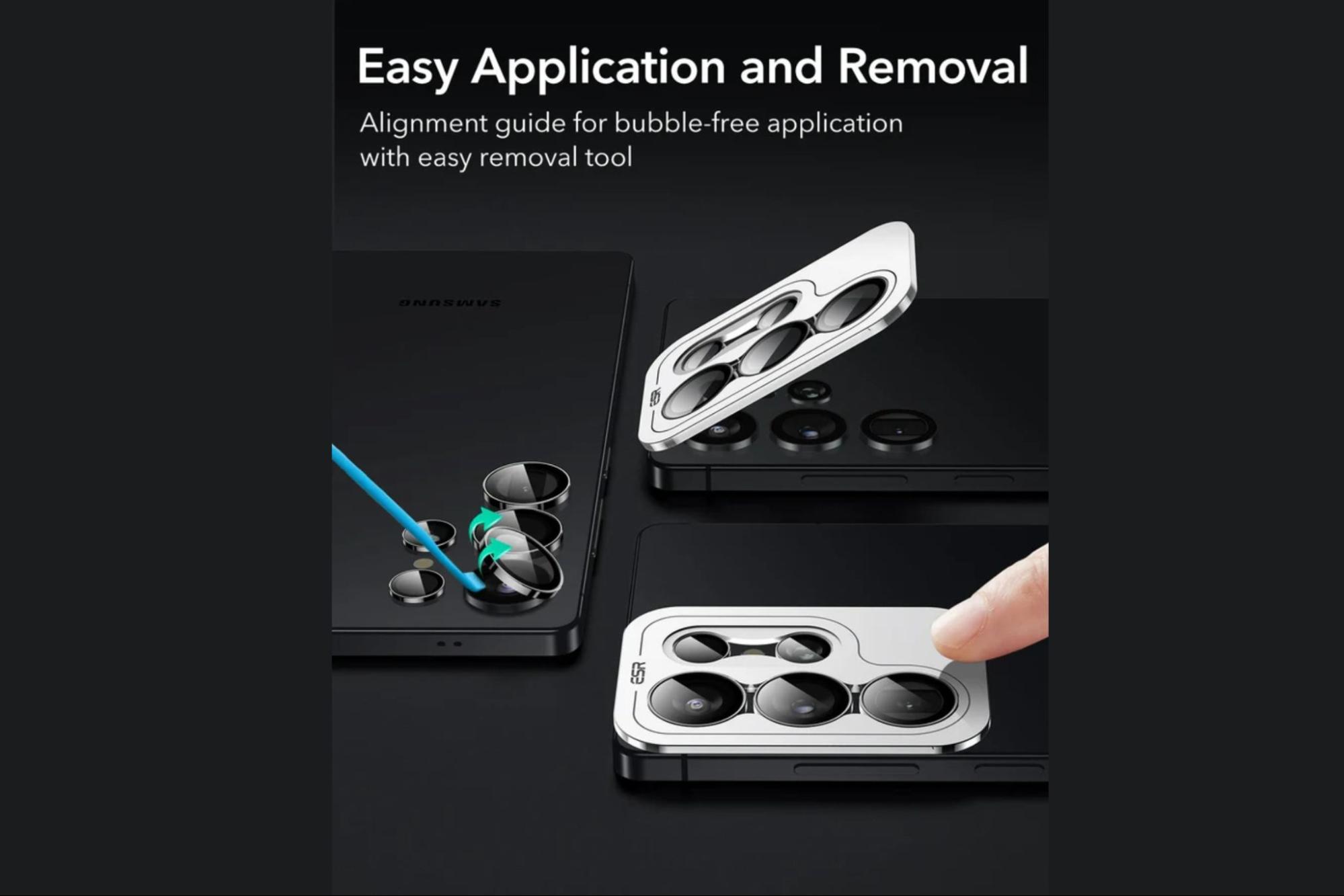 Tương thích với các chi tiết thiết kế trên điện thoại S25 Ultra