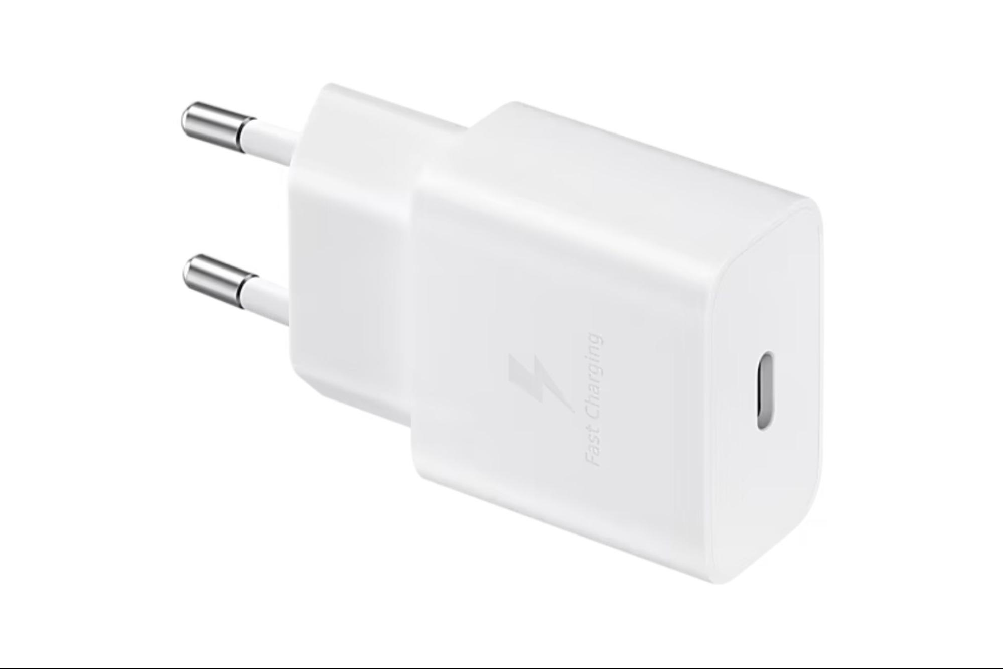 Củ sạc Samsung Type-C 15W tích hợp công nghệ Power Delivery (PD) cho khả năng sạc nhanh hiệu quả
