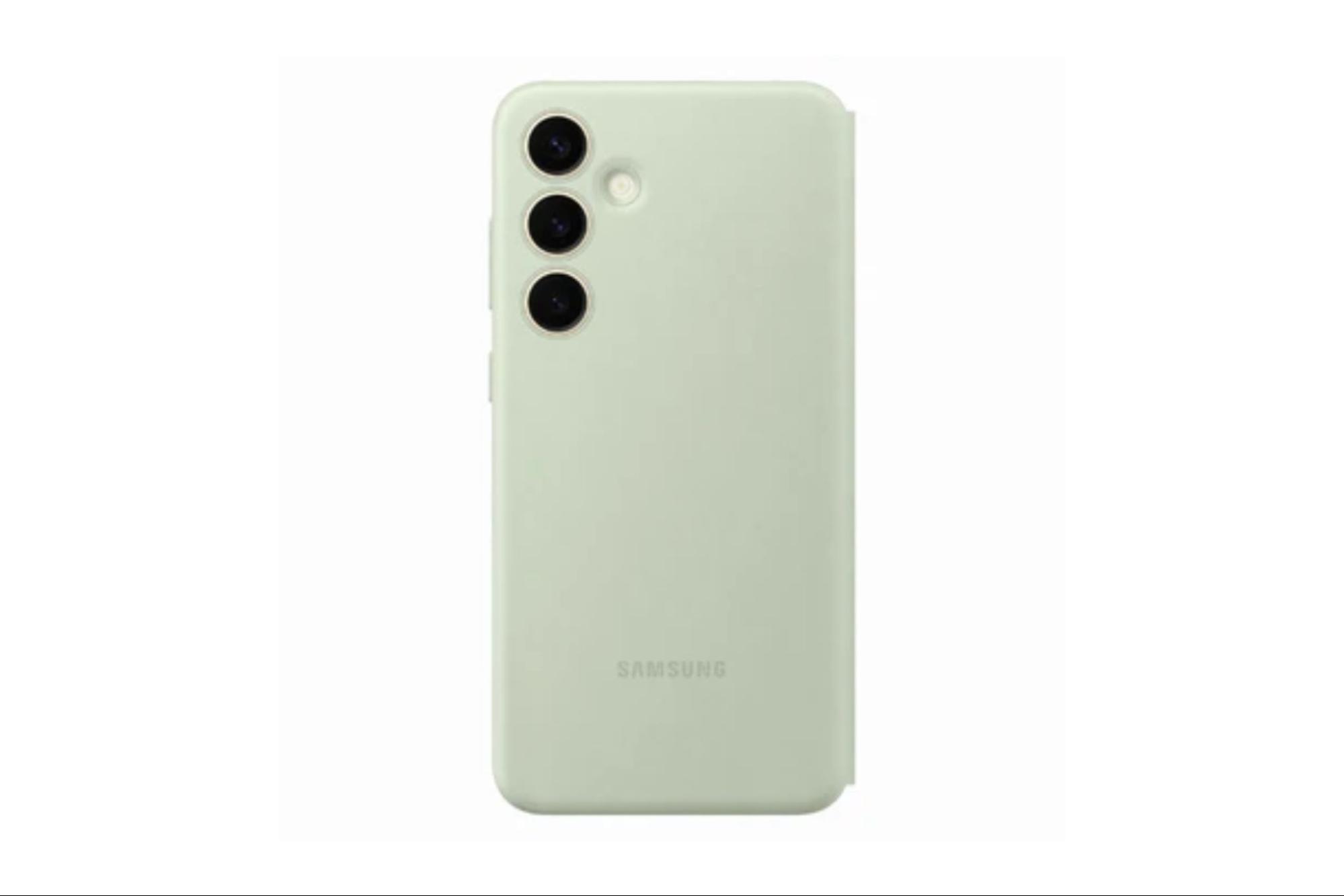 Bao da Thông minh Galaxy S24 màu xanh lá nhạt