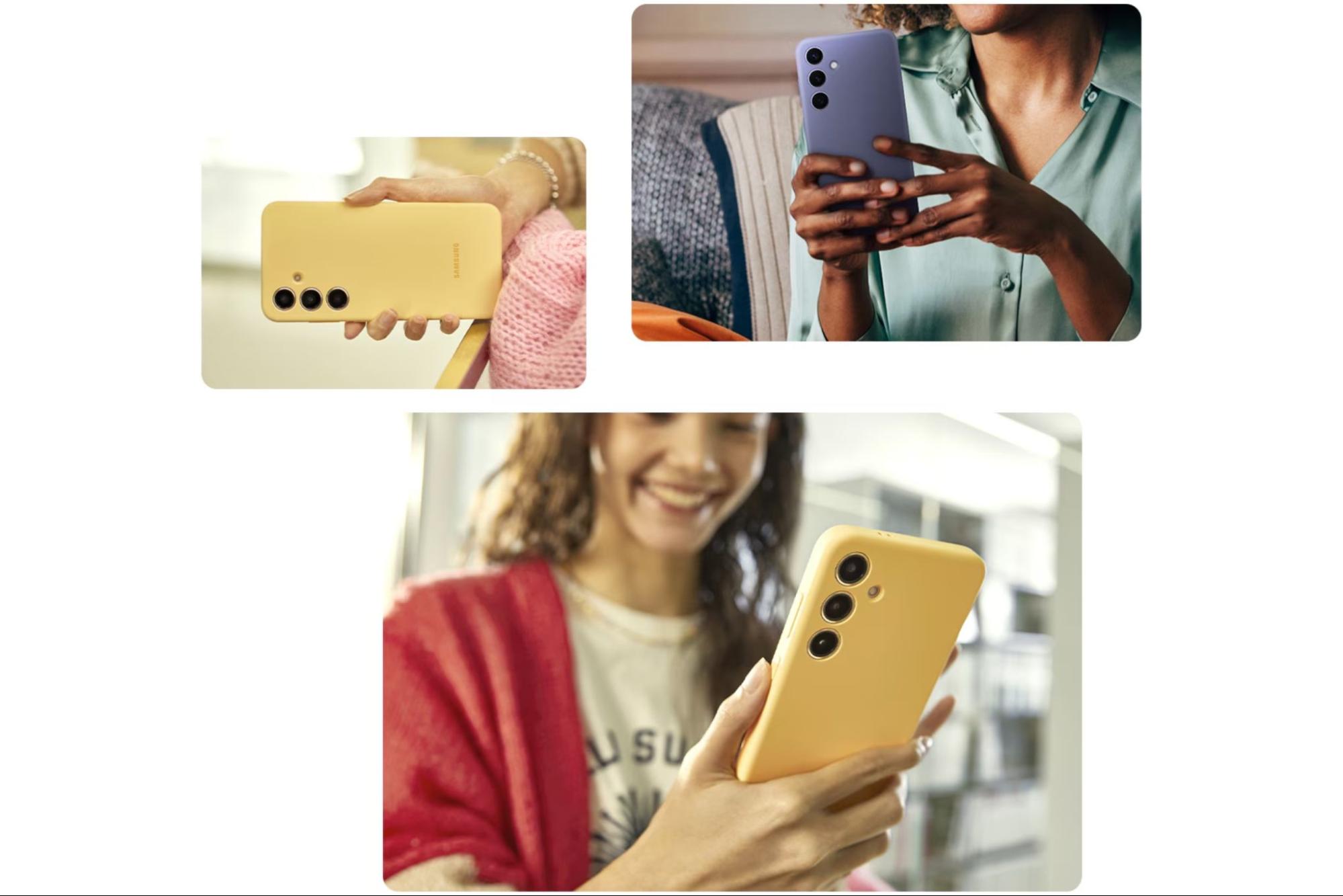 Ốp lưng Samsung Galaxy S24 silicone được Samsung thiết kế