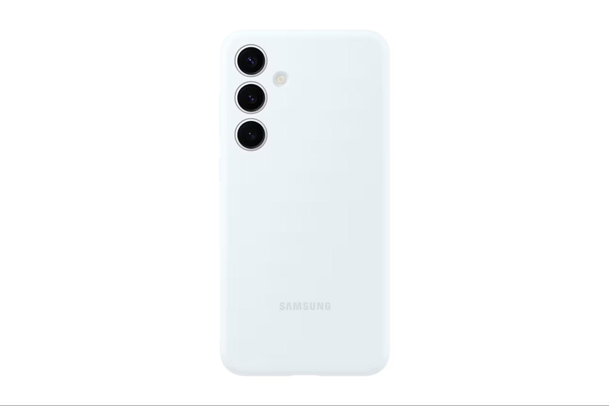 Ốp lưng Samsung Galaxy S24 silicone màu Trắng
